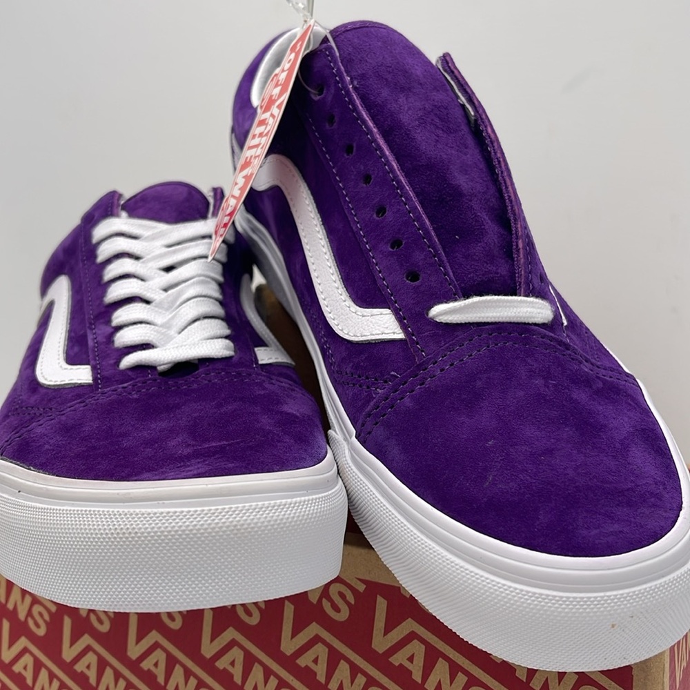 Vans Men's Purple Suede Sneakers Old Skool
Pig Suede Acai
VN0A4BW2BKE - Picture 5 of 16